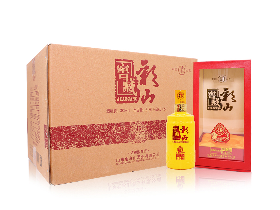 彩山特曲窖藏16年 彩山特曲窖藏16年