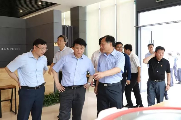 泰安市委書記到金彩山調(diào)研