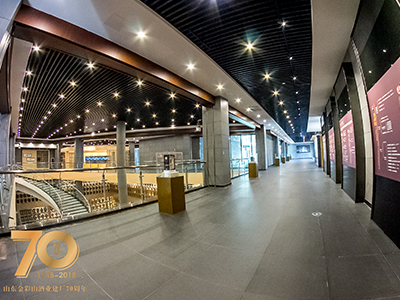 金彩山魯酒文化博物館走廊