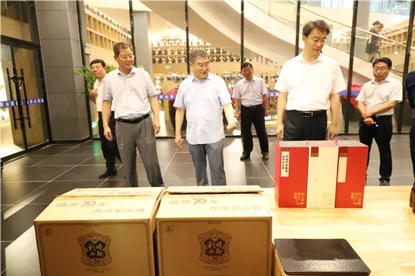 省人社廳領(lǐng)導(dǎo)到金彩山調(diào)研