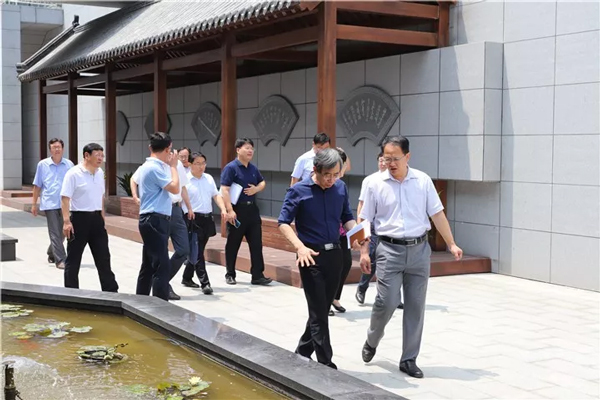 省人社廳領(lǐng)導(dǎo)到金彩山調(diào)研