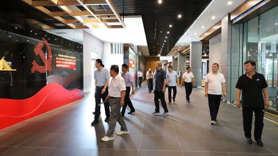 駐泰安市、縣（市區）省派工作隊來金彩山酒文化園參觀調研