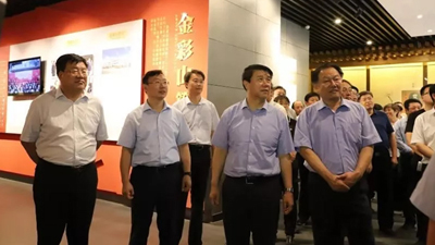 泰安市委書記崔洪剛到金彩山酒文化園二期項目現(xiàn)場調(diào)研