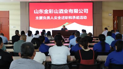金彩山開展安全生產述職和承諾活動