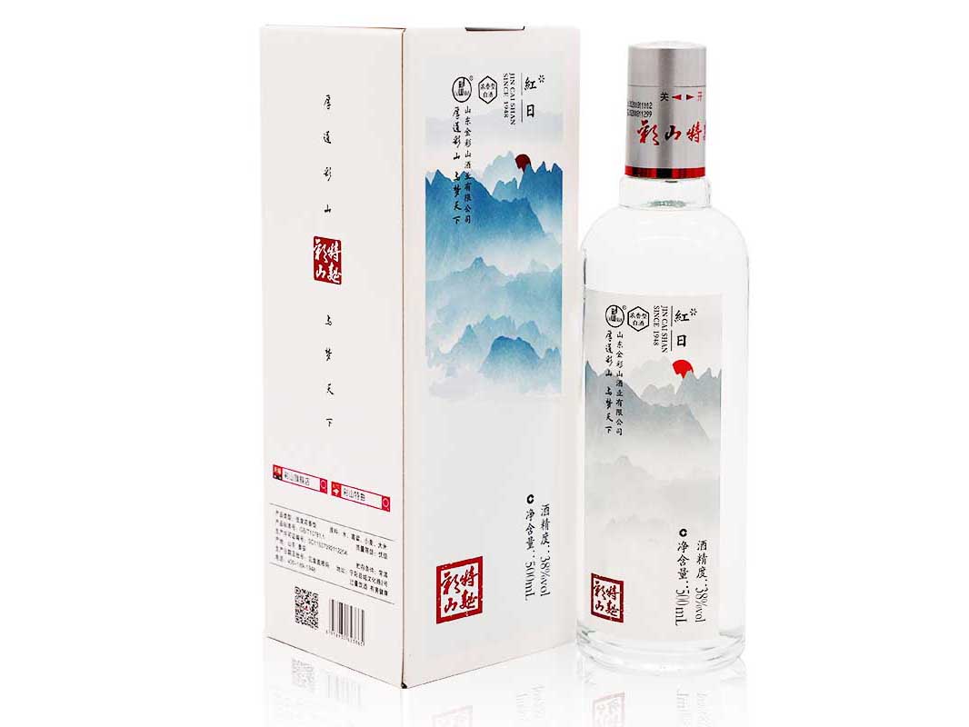 彩山特曲紅日